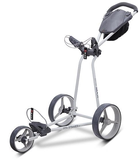 Big Max Ti Two manuálny golfový vozík, šedá