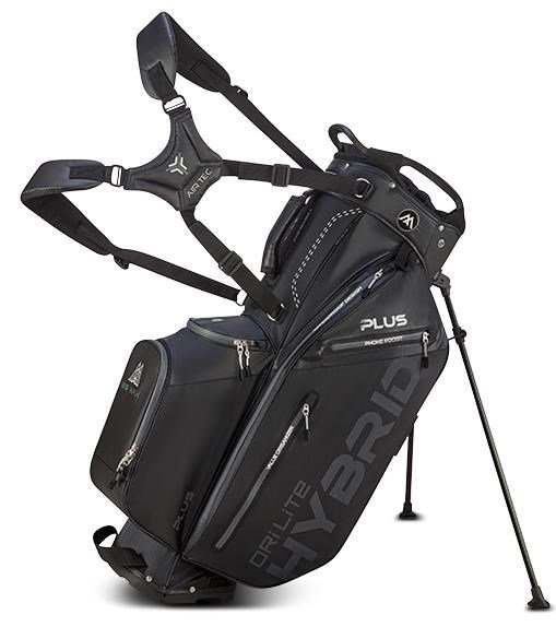 Big Max Dri Lite Hybrid Plus stand bag, čierna