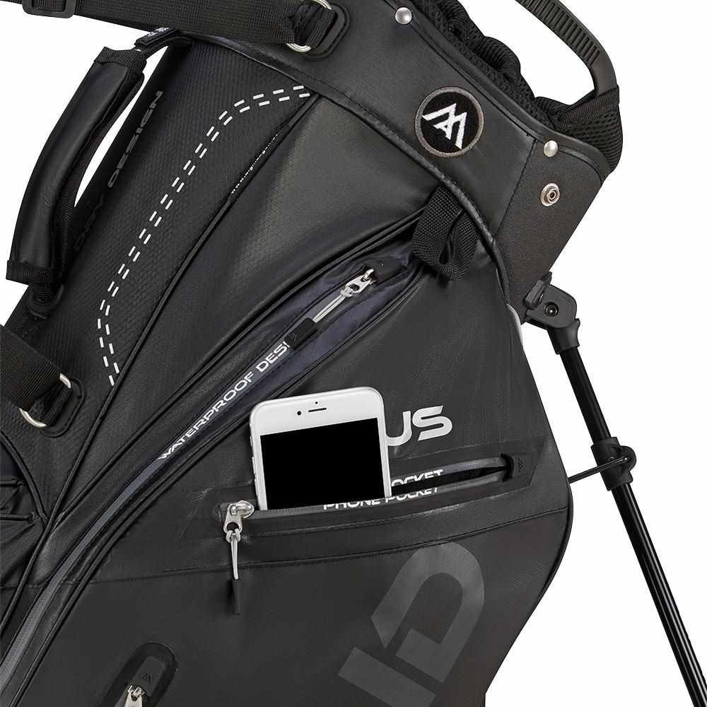 Big Max Dri Lite Hybrid Plus stand bag, čierna