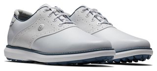 FootJoy Traditions Spikeless dámske golfové topánky, biele