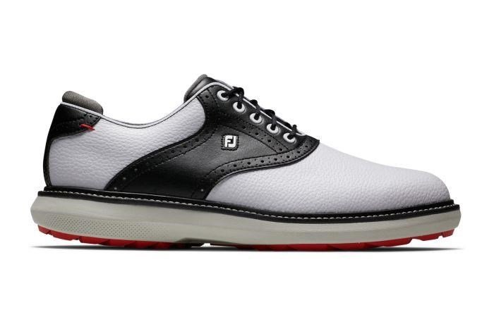 FootJoy Traditions Spikeless pánske golfové topánky, biele