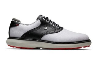 FootJoy Traditions Spikeless pánske golfové topánky, biele