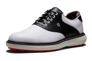 FootJoy Traditions Spikeless pánske golfové topánky, biele