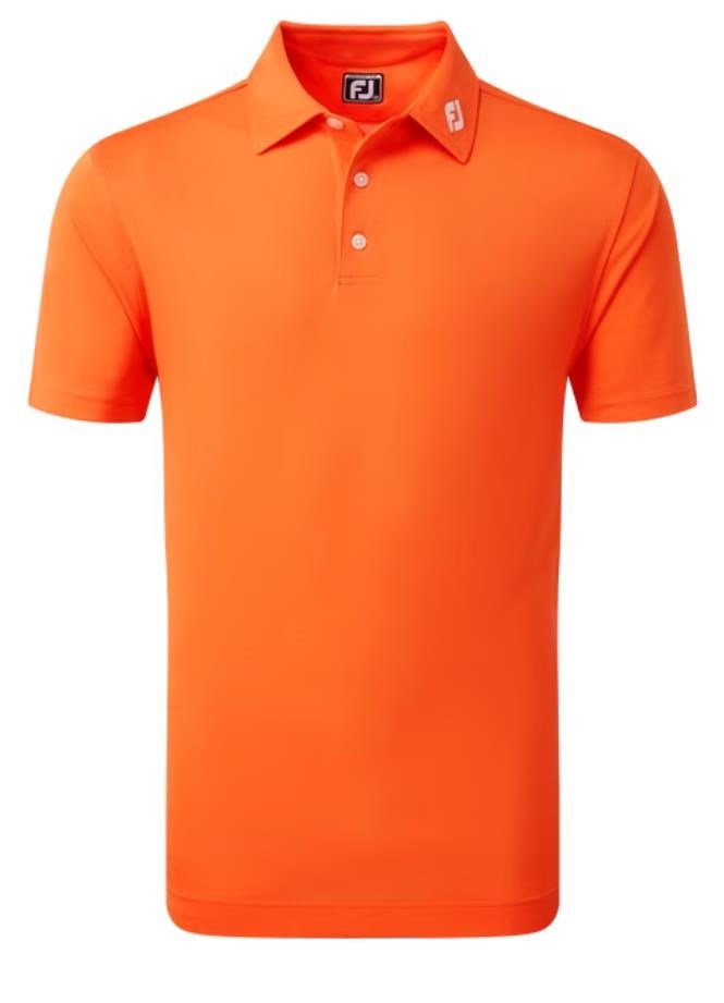 FootJoy Stretch Pique Solid pánske polo, oranžové