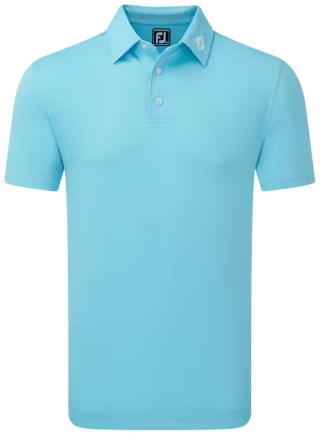 FootJoy Stretch Pique Solid pánske polo, riviera blue