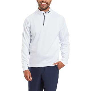 FootJoy Chill-Out pánsky pulóver, bielo/tmavomodrý