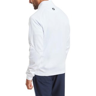 FootJoy Chill-Out pánsky pulóver, bielo/tmavomodrý