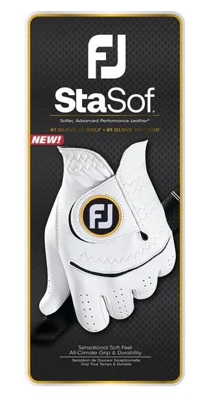 FootJoy StaSof pánská golfová rukavica, biela