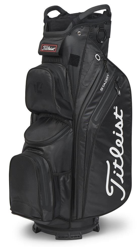 Titleist 14 StaDry cart bag, čierny