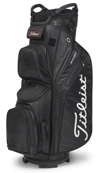 Titleist 14 StaDry cart bag, čierny
