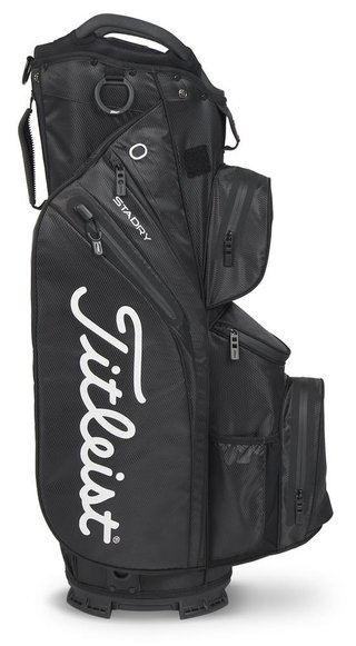 Titleist 14 StaDry cart bag, čierny