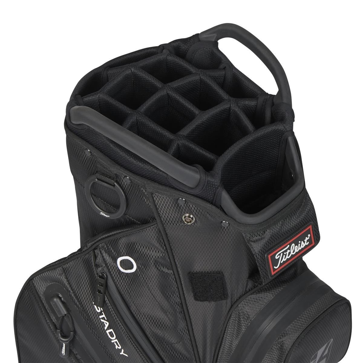 Titleist 14 StaDry cart bag, čierny