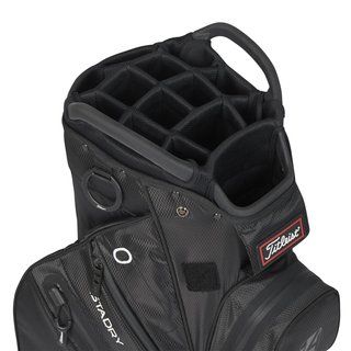 Titleist 14 StaDry cart bag, čierny