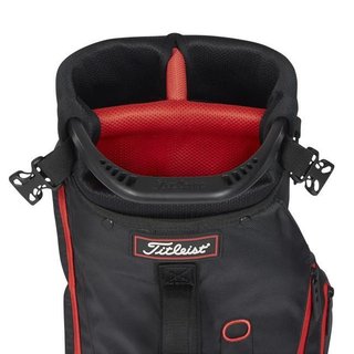 Titleist Premium carry bag pencil bag, čierno/čierno/červený