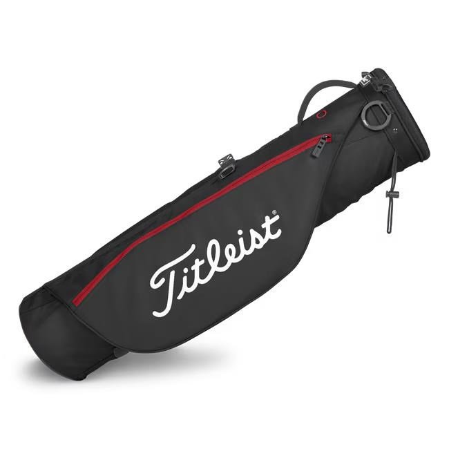 Titleist Carry pencil bag, čierno/červený
