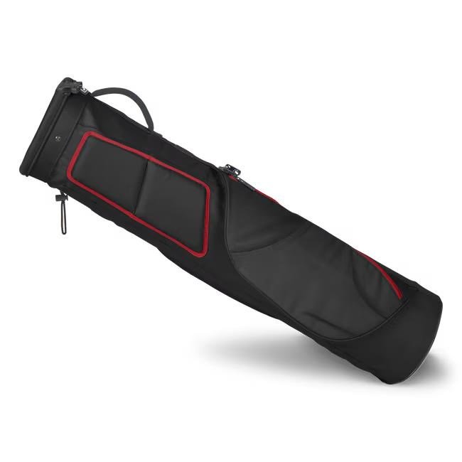 Titleist Carry pencil bag, čierno/červený
