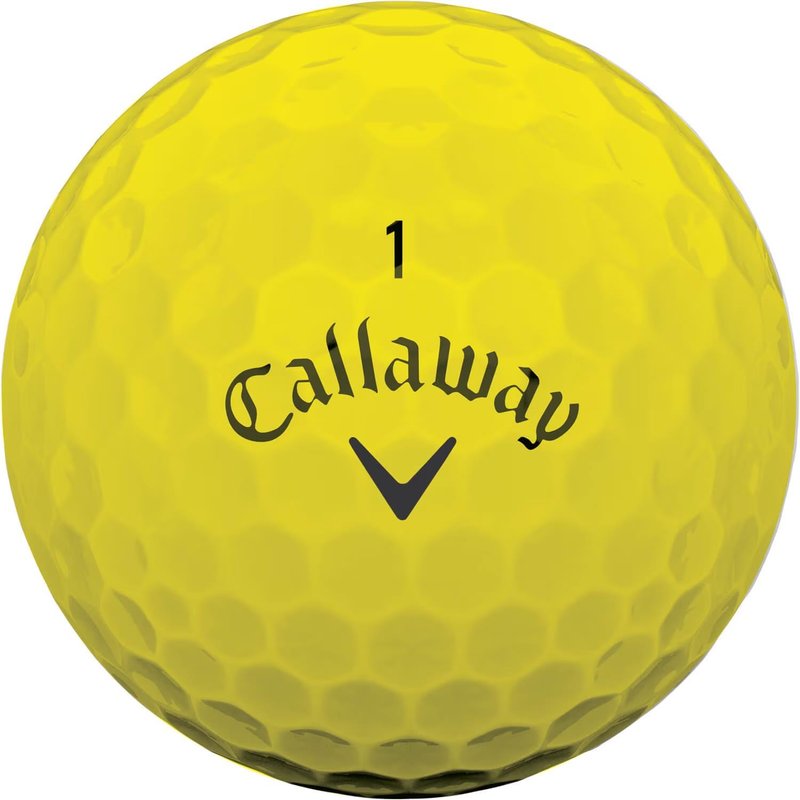 Callaway Warbird 2.0 golfové loptičky, žlté
