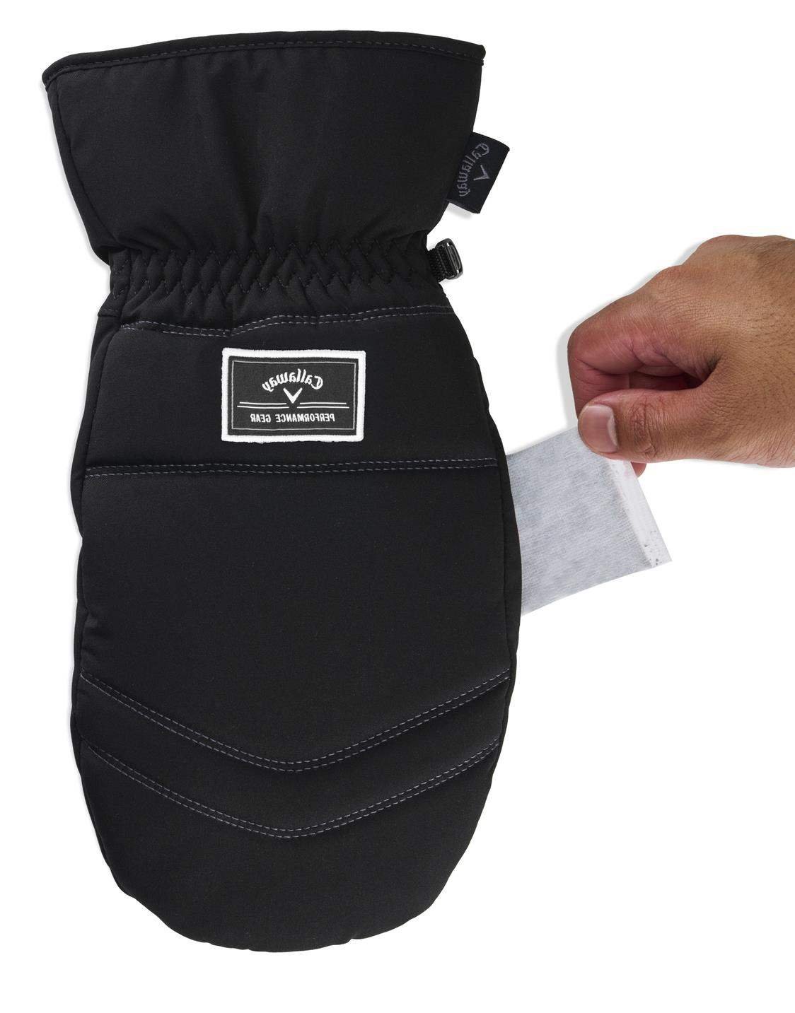 Callaway Thermal Mittens pánske zimné rukavice, čierna