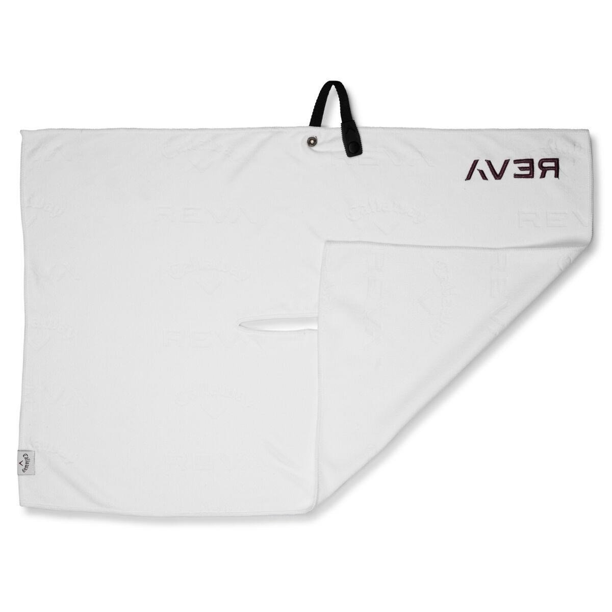 Callaway Reva Outperform golfový uterák 30"x20" (76x50cm), biela