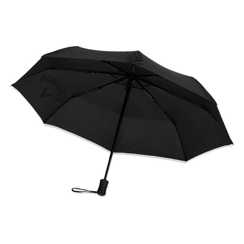Callaway 43" Single Canopy Collapsible dáždnik, čierna/biela