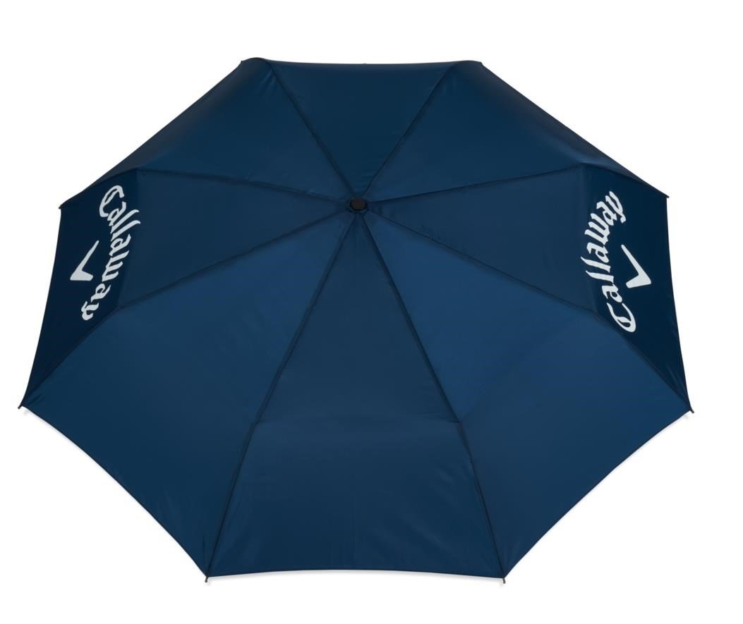 Callaway 43" skladací dáždnik, tmavomodrá/biela