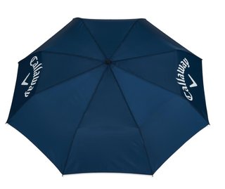Callaway 43" skladací dáždnik, tmavomodrá/biela