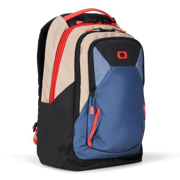 Ogio Axle Pro golfový batoh, tan/blue/red