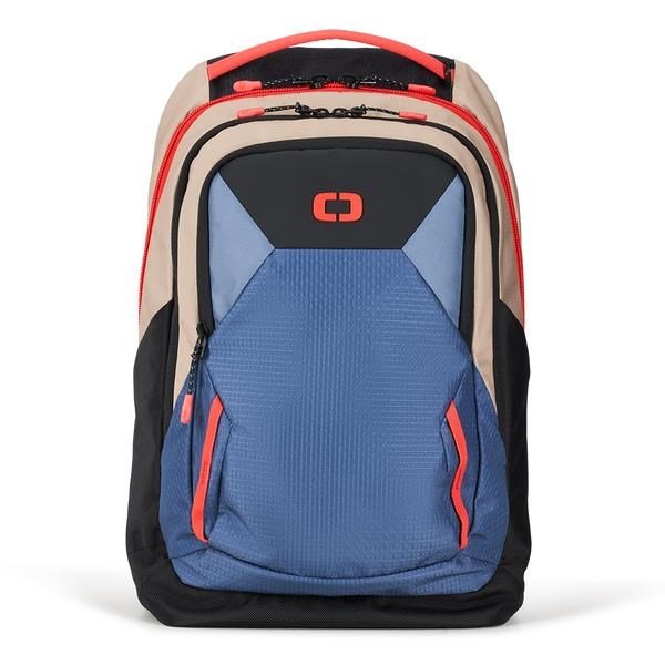 Ogio Axle Pro golfový batoh, tan/blue/red