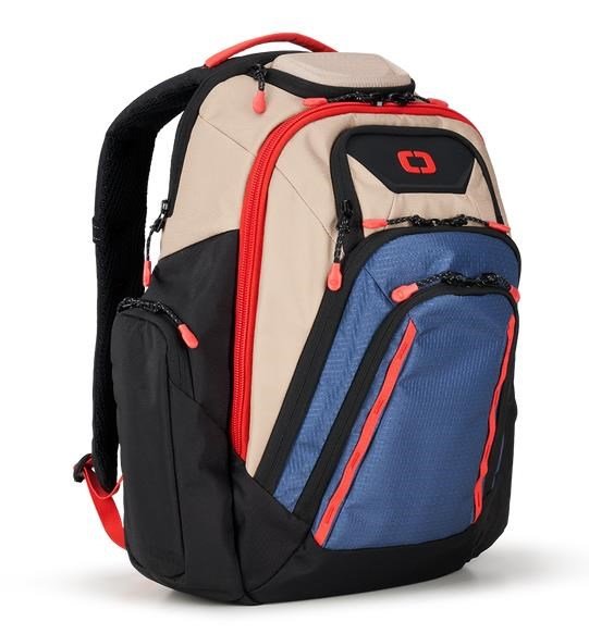 Ogio Gambit Pro Backpack 25L taška, tan/blue/red