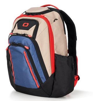 Ogio Gambit Pro Backpack 25L taška, tan/blue/red