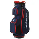 TaylorMade Pro cart bag, tmavomodrá/červená