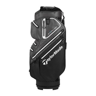 TaylorMade Storm-Dry Waterproof cart bag, čierno/sivý