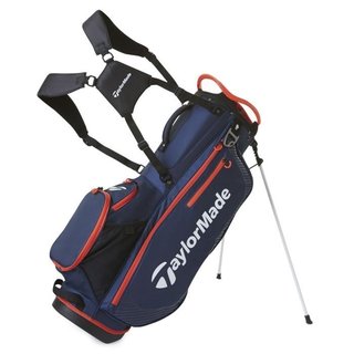 TaylorMade Pro stand bag, tmavomodrá/červená