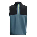 Under Armour Storm Daytona pánska vesta, čierna/static blue