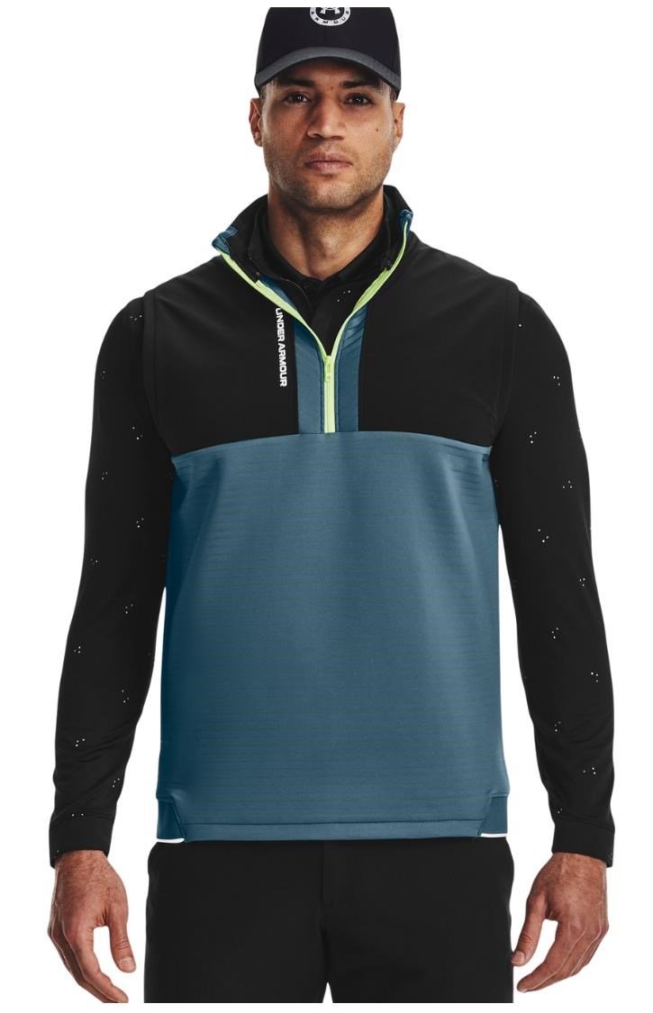 Under Armour Storm Daytona pánska vesta, čierna/static blue