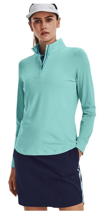 Under Armour Playoff 1/4 Zip dámska mikina, modrá