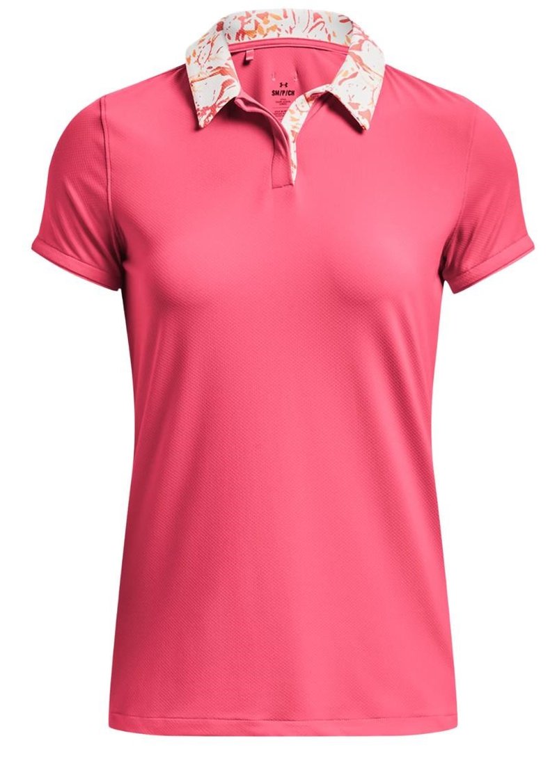 Under Armour Iso-Chill dámske polo, ružové