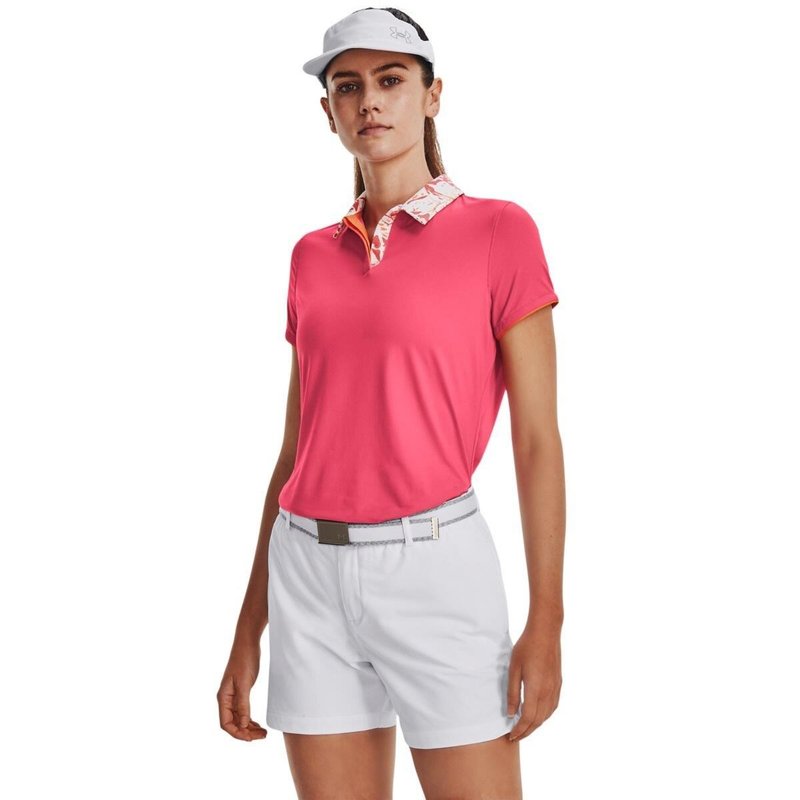 Under Armour Iso-Chill dámske polo, ružové