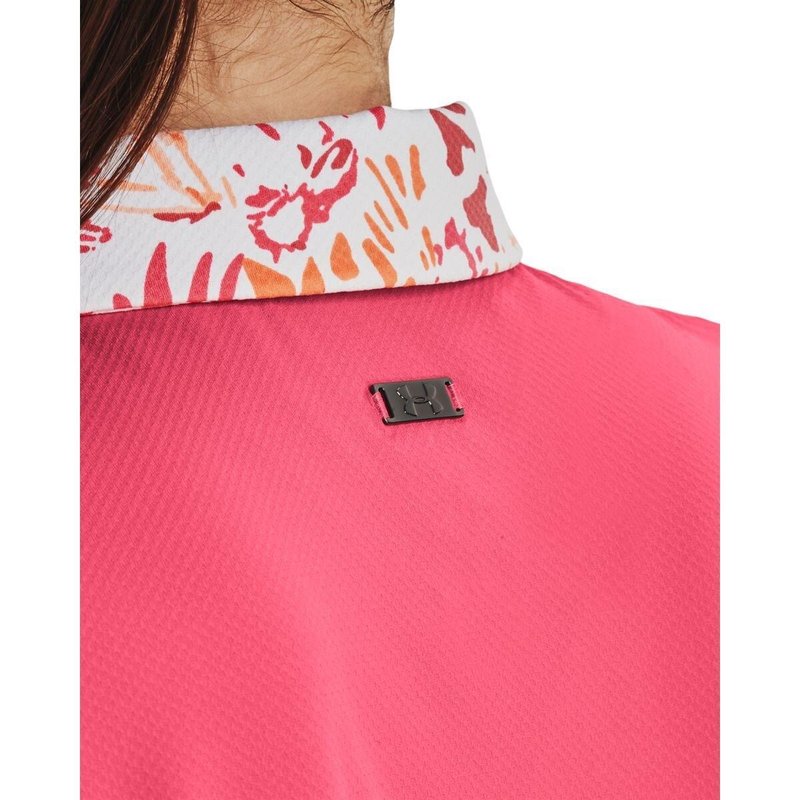 Under Armour Iso-Chill dámske polo, ružové