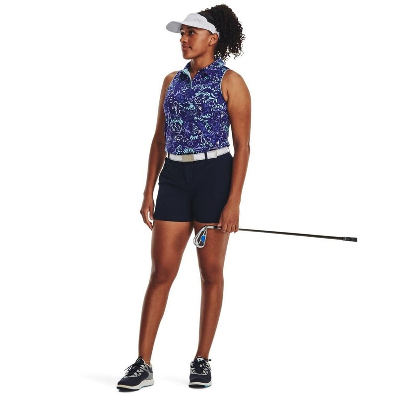 Under Armour Iso-Chill Sleeveless dámske polo, sonar blue