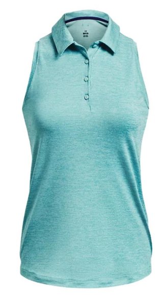 Under Armour Playoff Sleeveless dámske polo, modré