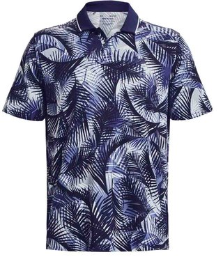 Under Armour Iso-Chill Graphic Palm pánske polo, navy