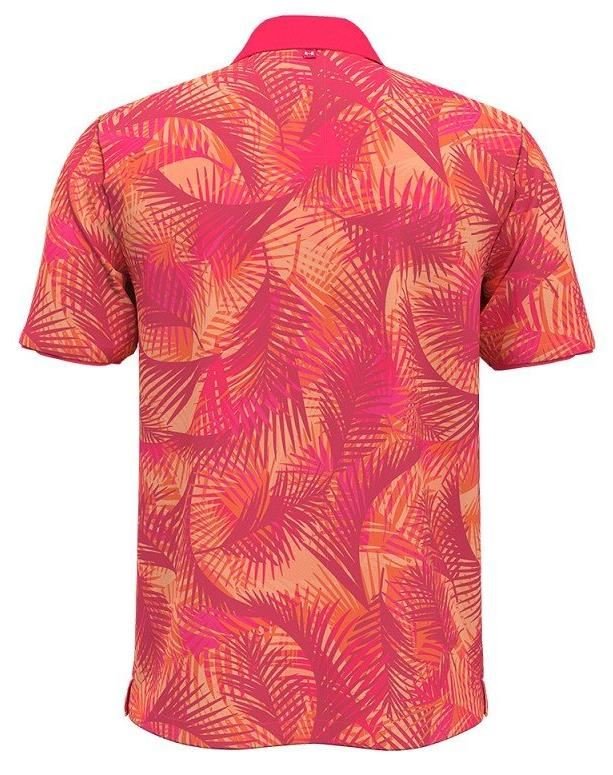 Under Armour Iso-Chill Graphic Palm pánske polo, ružové