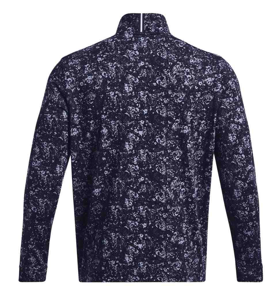 Under Armour Playoff Printed 1/4 Zip pánska mikina, navy