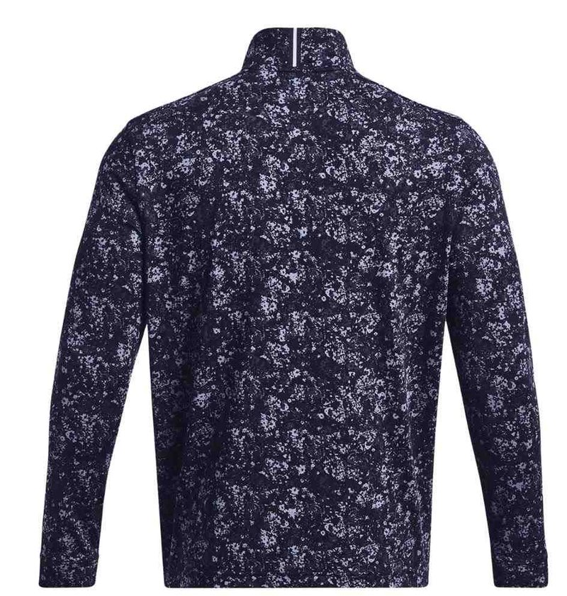 Under Armour Playoff Printed 1/4 Zip pánska mikina, navy