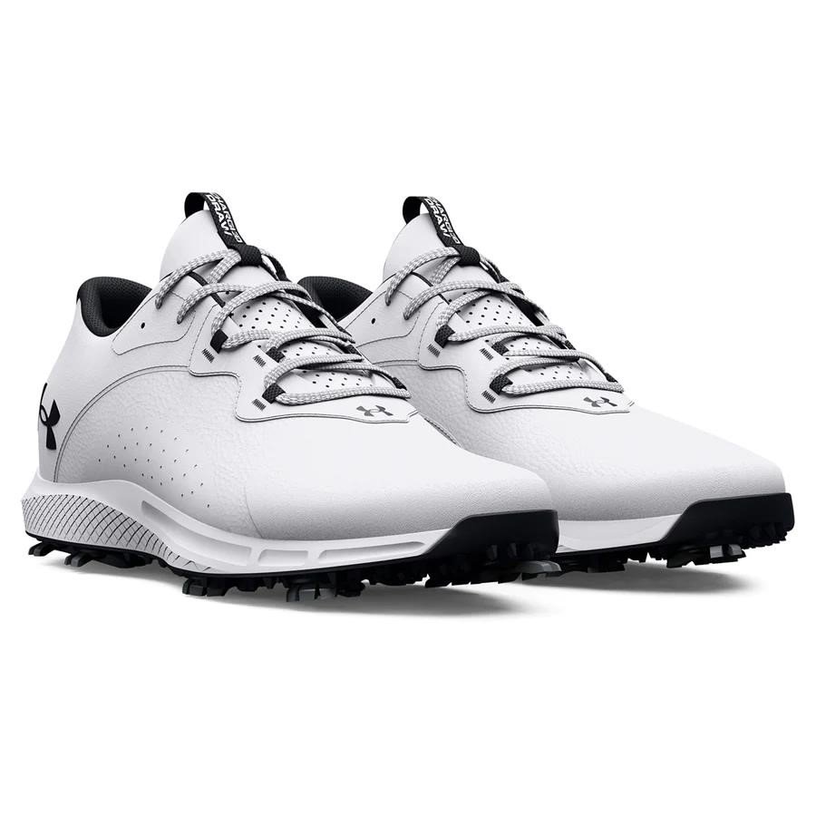 Under Armour Charged Draw 2 pánske golfové topánky, biele