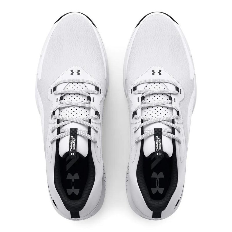 Under Armour Charged Draw 2 pánske golfové topánky, biele