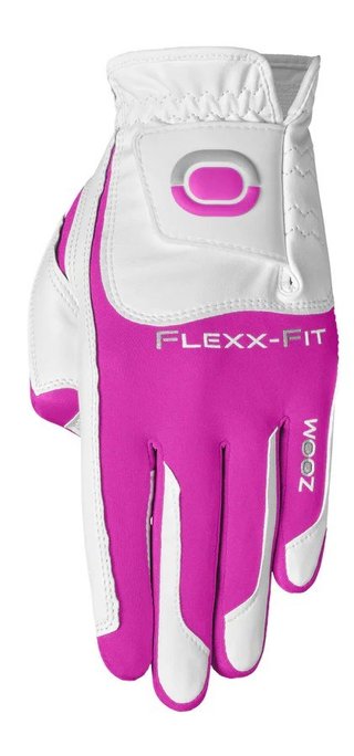 Zoom Zoom Hybrid dámská golfová rukavica, bielo/ružová