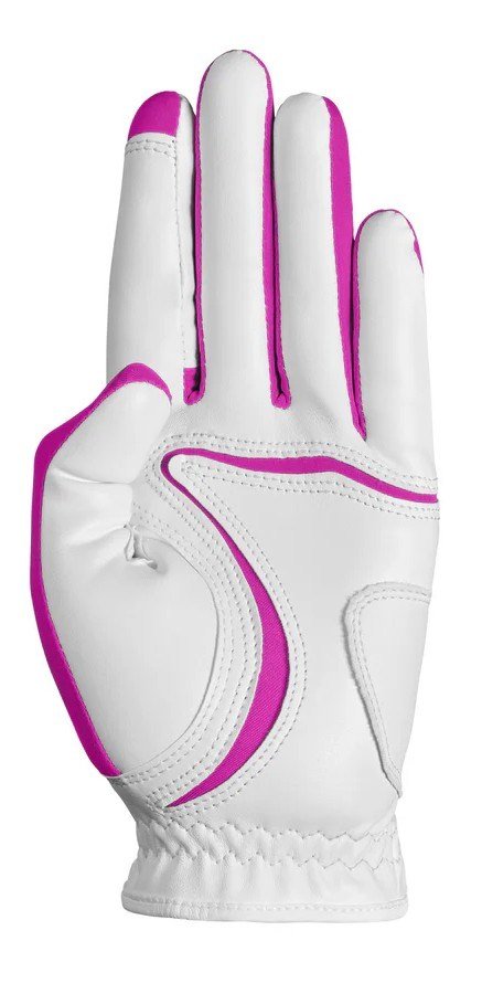 Zoom Zoom Hybrid dámská golfová rukavica, bielo/ružová