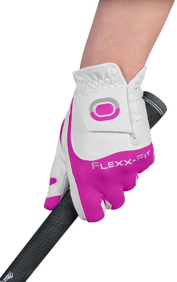Zoom Zoom Hybrid dámská golfová rukavica, bielo/ružová